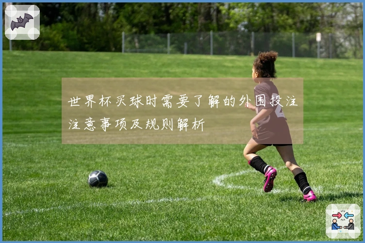 世界杯买球时需要了解的外围投注注意事项及规则解析