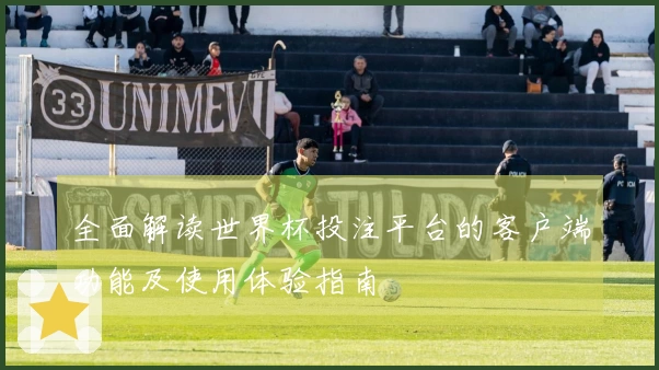 全面解读世界杯投注平台的客户端功能及使用体验指南